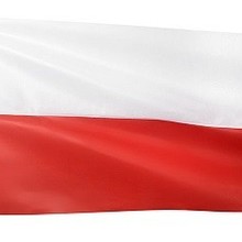 Flaga Polska 112/70 cm 