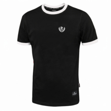 Pretorian Ringer "PS" 3D T-Shirt - Black