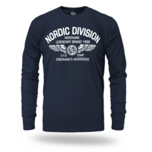 Longsleeve Dobermans Aggressive "N.DIVISION" LS409 - granatowy