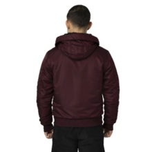 PIT BULL "Encino" winter jacket - burgundy