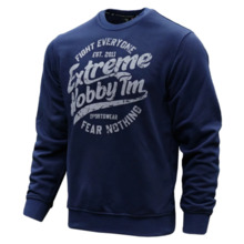 Bluza klasyczna Extreme Hobby "WHEEL"- granatowy