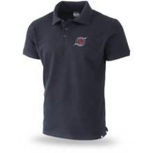 Dobermans Aggressive Polo Shirt "REBELL 99 II" TSP186 - black