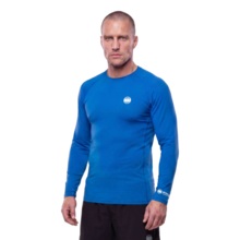 Longsleeve Mesh performance PIT BULL "RUNWAY" - niebieski