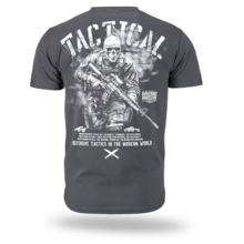Koszulka T-shirt Dobermans Aggressive "TACTICAL SOLDIER" TS394 - grafitowa