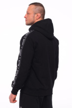 Octagon ZIP STRIPE hoodie black