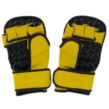 MMA training gloves Beltor "Training" yellow