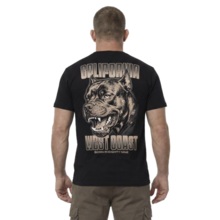 PIT BULL "BEST COAST" Men's T-Shirt - Black