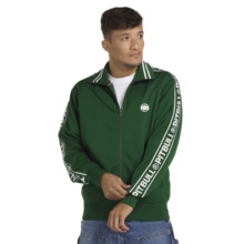Bluza rozpinana PIT BULL Oldschool "Tape Logo" - zielona
