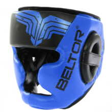Top Pro Beltor training boxing helmet and head protector - blue