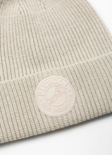 Czapka zimowa PIT BULL "SAN DIEGO CA" - jasny beżowy