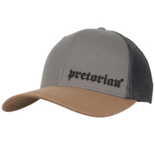 Czapka z daszkiem Pretorian "Logo 3D Black" - trucker