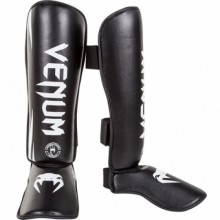 Ochraniacze na goleń i stopę Venum  "Challenger" Stendup Shinguards - Black