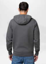 Bluza męska z kapturem PIT BULL "SAMPSON" - grafitowy