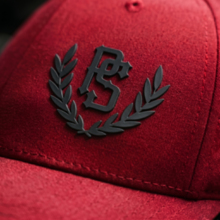 Pretorian "PS 3D Black" Cap - Red