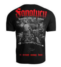 Koszulka T-shirt " Fanatycy Jesteśmy Elitą" odzież uliczna - czarna