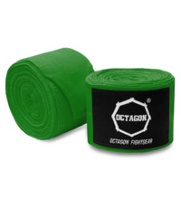 Bandaże bokserskie owijki Octagon 3 m - ciemny zielony