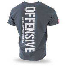 Koszulka T-shirt Dobermans Aggressive "An Unstoppable TS264" - grafitowa