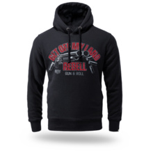 Bluza z kapturem Dobermans Aggressive "REBELL BK401" - czarna