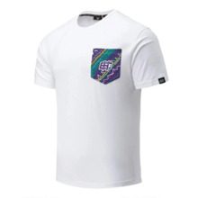 Koszulka T-shirt męski Extreme Hobby "PATTERN POCKET" - biały