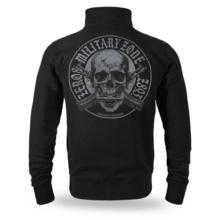 Dobermans Aggressive "MILITARY-ZONE BCZ408" Zip-Up Sweatshirt - Black