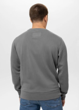 Bluza męska PIT BULL Washed "Lancaster II" - szara