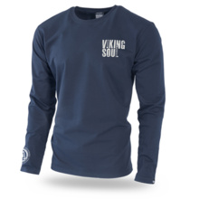 Longsleeve Dobermans Aggressive "VIKING SOUL" LS211" - navy blue