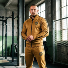 Dres sportowy męski Extreme Hobby "MODE" - komplet miodowy