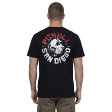 PIT BULL "DOG SD" Men's T-Shirt - Black