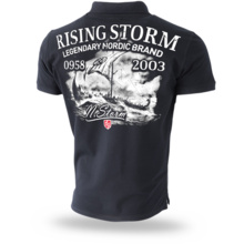 Polo Koszulka Dobermans Aggressive "RISING STORM" TSP162 - czarna