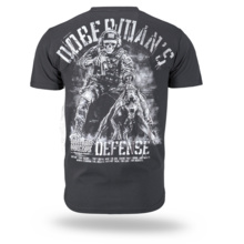 Koszulka T-shirt Dobermans Aggressive "DOBERMAN'S DEFENSE TS422" - grafitowa