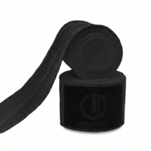 Legion Octagon Standard Boxing Wraps/Bandages black/black 4m