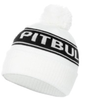 PIT BULL "Vermel Pitbull R" winter hat - white