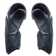 Boxing gloves TWINS SPECIAL BGVL-6 (black / black palm) "K"