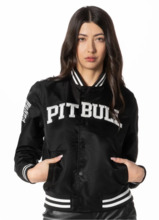 Women&#39;s transitional spring jacket PIT BULL &quot;Tequila III&quot; - black