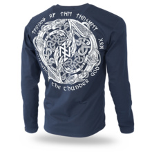Longsleeve Dobermans Aggressive "MYSTICAL CIRCLE" LS253" - granatowy
