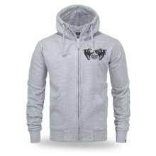 Dobermans Aggressive &quot;MAD AS HELL BZ383&quot; Zip-Up Hoodie - Gray