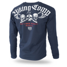 Longsleeve Dobermans Aggressive "MY VALHALLA" LS272" - granatowy