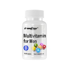 IRONFLEX Multivitamin for Men - 100tabs