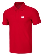 PIT BULL &quot;Pique Rockey&quot; Polo T-shirt - red