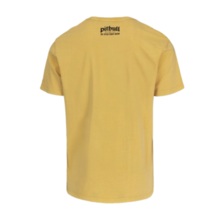 PIT BULL Washed JIU-JITSU FIGHT DVSN T-shirt - yellow