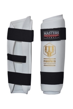 Ochraniacze na piszczel Masters NA-20 - białe