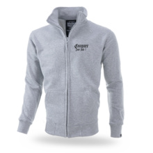 Dobermans Aggressive zip-up sweatshirt &quot;Northman BCZ344&quot; - gray