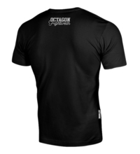 Koszulka Octagon "Trenuj Sporty Walki" - czarna