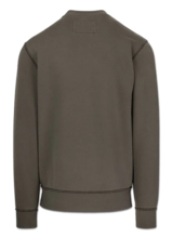 Men's PIT BULL washed "HACKETT" sweatshirt - olive