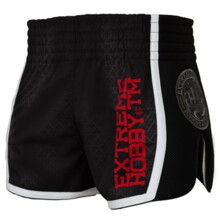  Extreme Hobby Muay Thai Shorts | BLACK ARMOUR