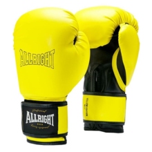 Rękawice Bokserskie Allright Limited - żółte