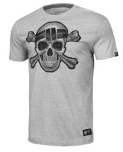 Koszulka PIT BULL "Skull Wear" '21 - szara