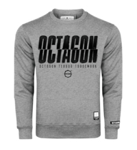 Octagon Sweatshirt &quot;(T) Error&quot; - gray