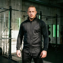 Dres sportowy męski Extreme Hobby "MODE" - komplet czarny