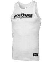Tank Top koszulka PIT BULL "Boxing" '21 RIB - biała